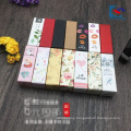 Fancy paper cosmetic lipstick tube packaging box